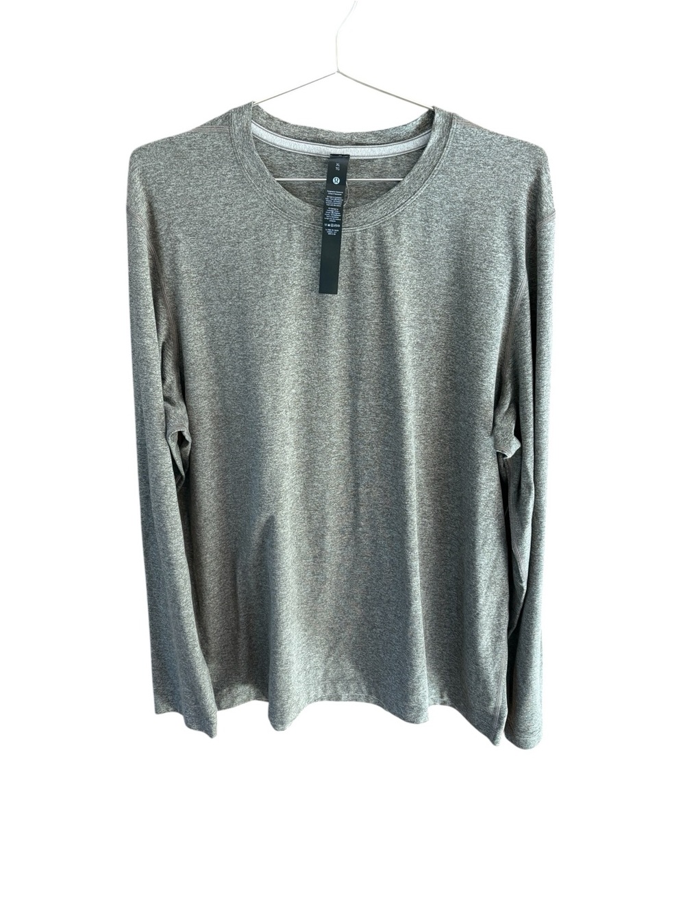 Lululemon Athletica Polyester Elastane Luon Long Sleeve Olive Size XL